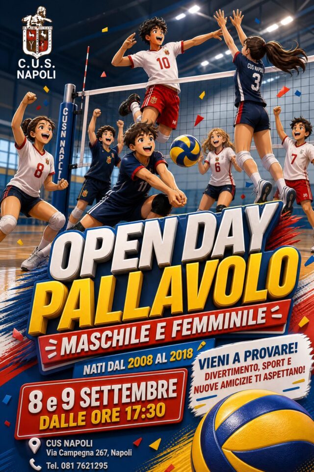 Open day Pallavolo: vieni a provare i nostri corsi