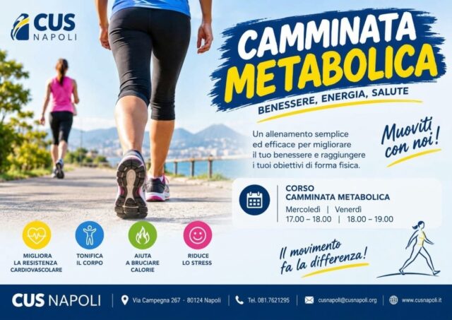 Camminata metabolica: al via il nuovo corso